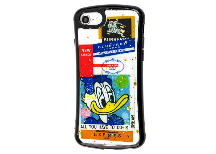 Чехол для iPhone 6 / 7 / 8 / SE 20 Glue shining duck fashion