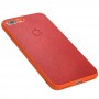 Чехол для iPhone 7 Plus / 8 Plus Leather cover красный
