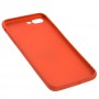 Чехол для iPhone 7 Plus / 8 Plus Leather cover красный