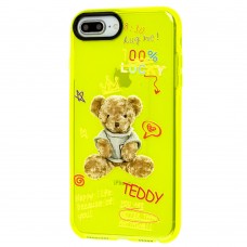 Чехол для iPhone 7 Plus / 8 Plus Neon print Teddy