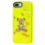Чехол для iPhone 7 Plus / 8 Plus Neon print Teddy