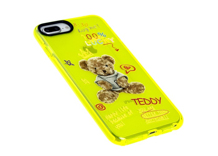 Чехол для iPhone 7 Plus / 8 Plus Neon print Teddy