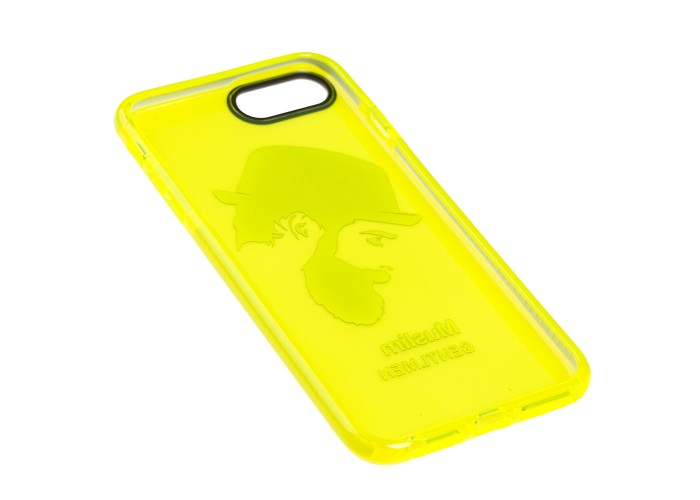 Чехол для iPhone 7 Plus / 8 Plus Neon print gentlmen