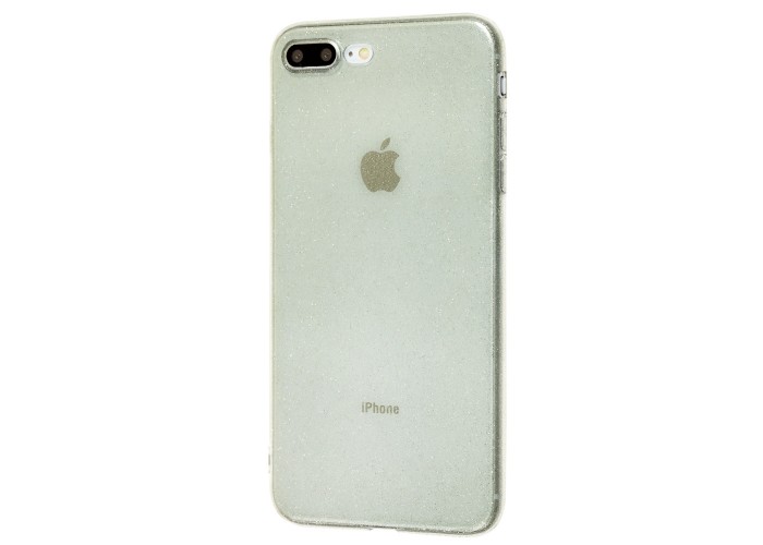 Чехол для iPhone 7 Plus / 8 Plus с блестками черный