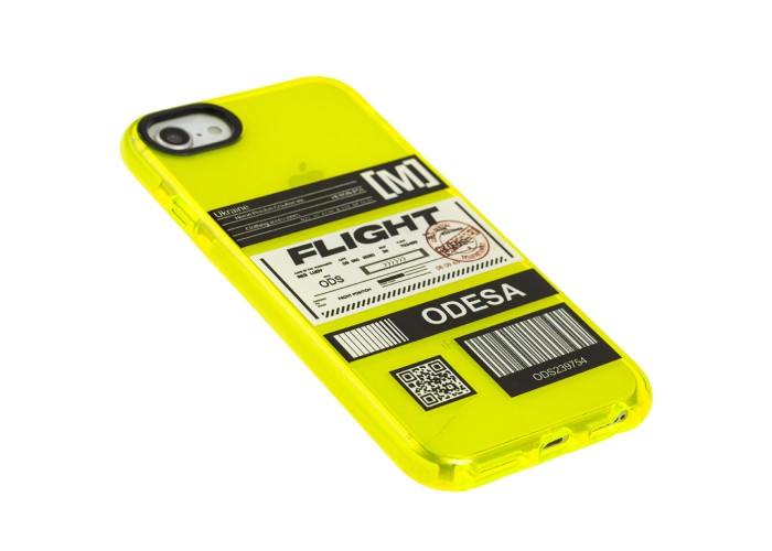 Чехол для iPhone 7 / 8 / SE 20 Neon print flight