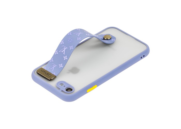 Чехол для iPhone 7 / 8 / SE 20 WristBand LV лавандовый