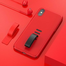 Чехол для iPhone X / Xs Baseus  Little Tail Case красный + черный
