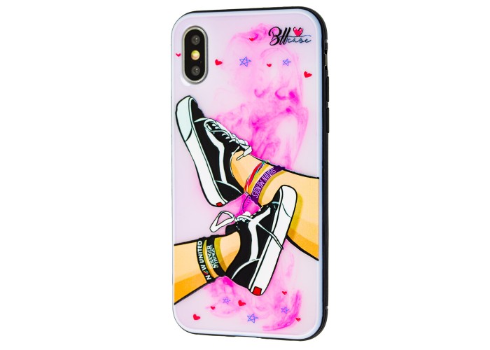 Чехол для iPhone X / Xs Girls UV shoes
