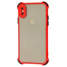 Чехол для iPhone X / Xs LikGus Totu corner protection красный