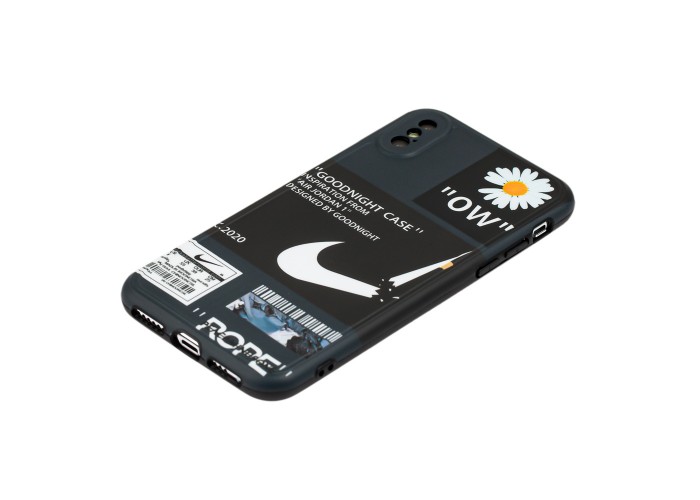 Чехол для iPhone X / Xs VIP Print goodnight