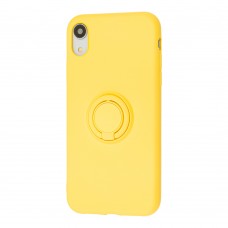 Чехол для iPhone Xr ColorRing желтый