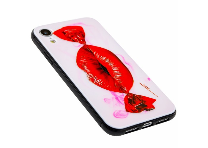 Чехол для iPhone Xr Girls UV lips