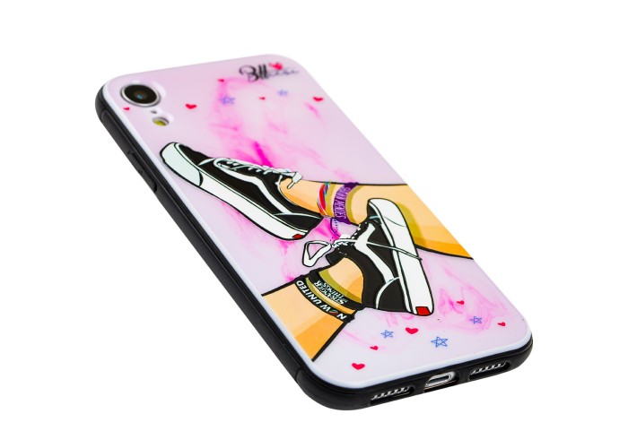 Чехол для iPhone Xr Girls UV shoes
