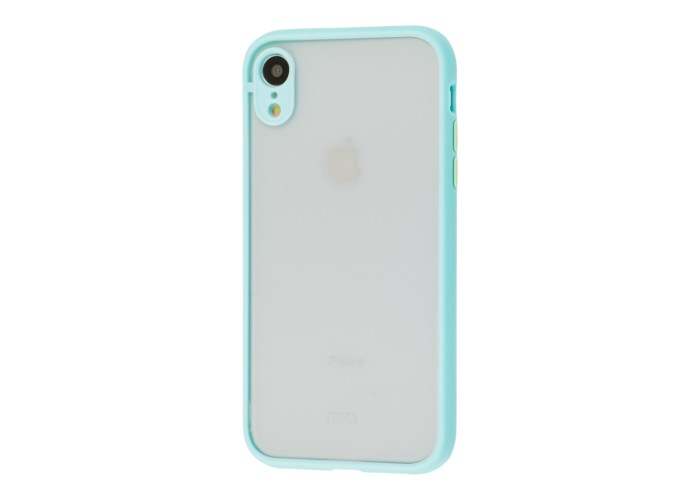 Чехол для iPhone Xr LikGus Totu camera protect бирюзовый