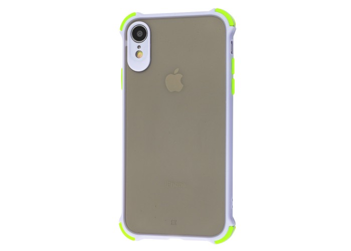 Чехол для iPhone Xr LikGus Totu corner protection сиреневый