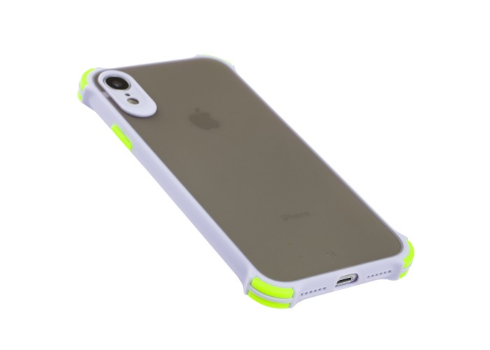 Чехол для iPhone Xr LikGus Totu corner protection сиреневый