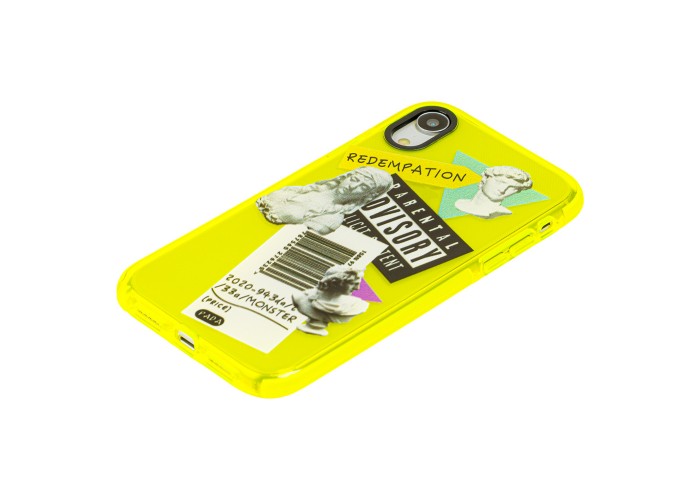 Чехол для iPhone Xr Neon print antique