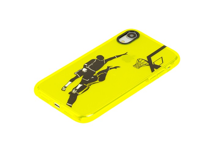 Чехол для iPhone Xr Neon print basketball