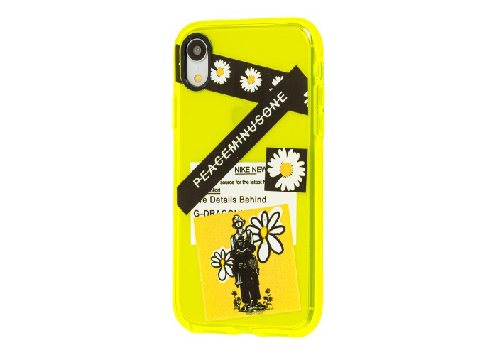 Чехол для iPhone Xr Neon print details
