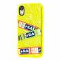 Чехол для iPhone Xr Neon print ticket