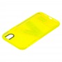Чехол для iPhone Xr Neon print ticket