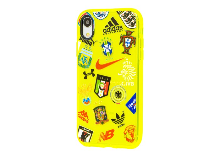 Чехол для iPhone Xr Neon print trade marks