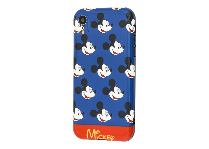 Чехол для iPhone Xr VIP Print Mickey синий