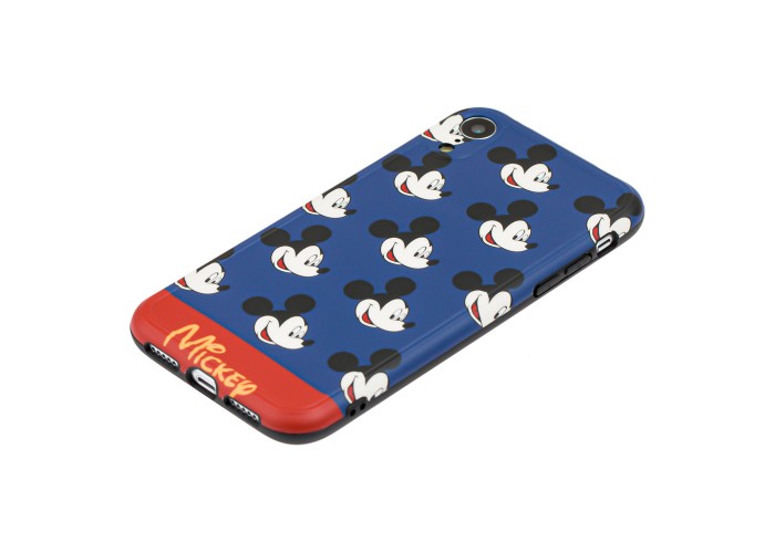 Чехол для iPhone Xr VIP Print Mickey синий