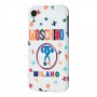 Чехол для iPhone Xr VIP Print moschino белый