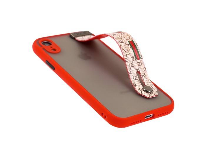 Чехол для iPhone Xr WristBand G IV красный