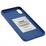 Чехол для iPhone Xs Max Molan Cano Jelly синий