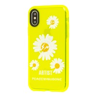 Чехол для iPhone Xs Max Neon print artist