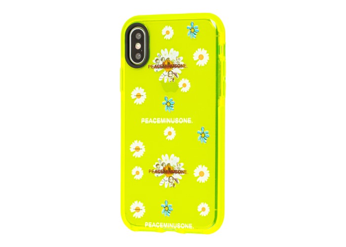 Чехол для iPhone Xs Max Neon print flowers