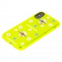 Чехол для iPhone Xs Max Neon print flowers