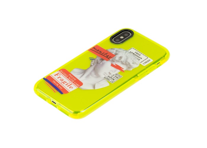 Чехол для iPhone Xs Max Neon print sculpture