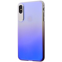 Чехол для iPhone Xs Max Rock classy gradient фиолетовый
