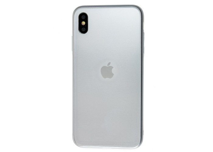 Чехол для iPhone Xs Max TPU Matt стальной