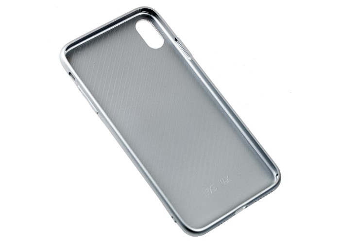 Чехол для iPhone Xs Max TPU Matt стальной