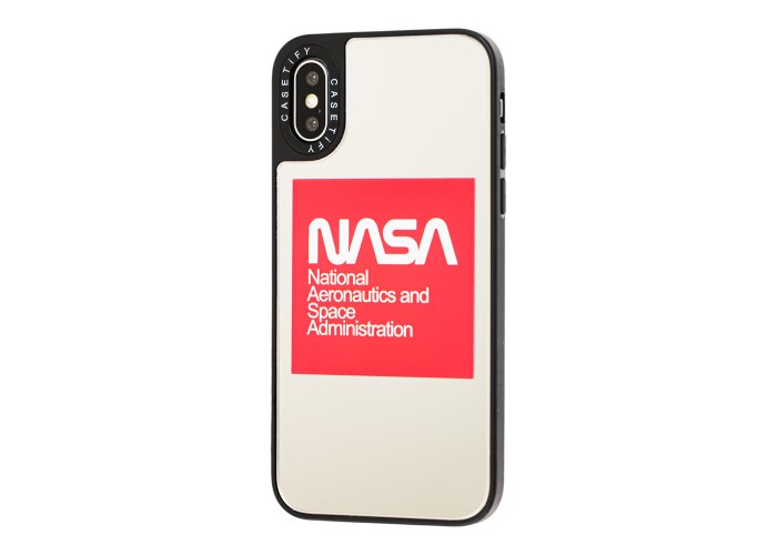 Чехол для iPhone Xs Max Tify Mirror Nasa зеркально-красный