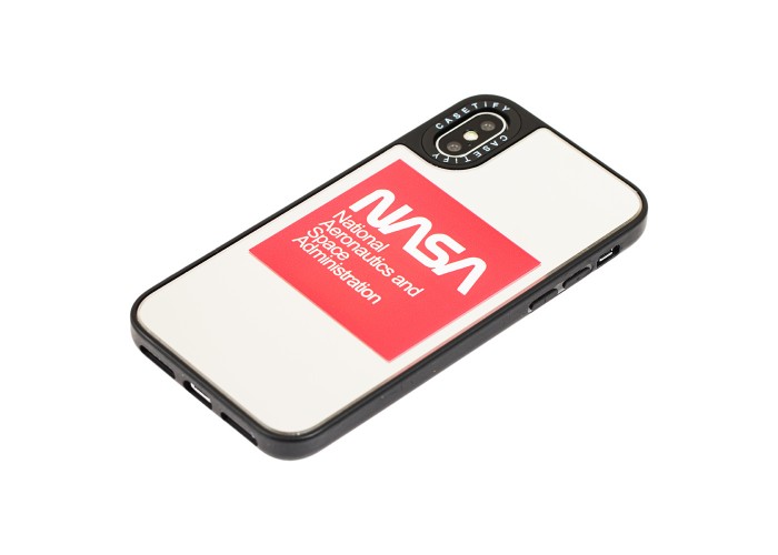 Чехол для iPhone Xs Max Tify Mirror Nasa зеркально-красный