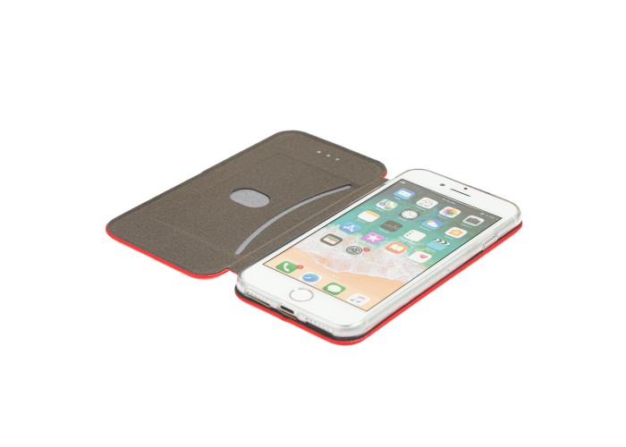 Чехол книжка Premium для iPhone 7 / 8 красный