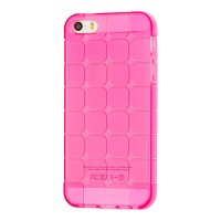 Чехол квадрат для iPhone 5 розовый