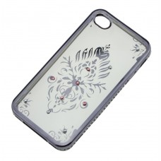 Чехолл для iPhone 5 Kingxbar силиконовый серый герб