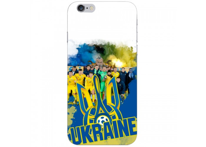Силиконовый чехол Remax Apple iPhone 6 4.7 Ukraine national team