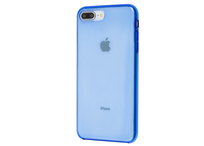 Чехол Clear case для iPhone 7 Plus / 8 Plus синий