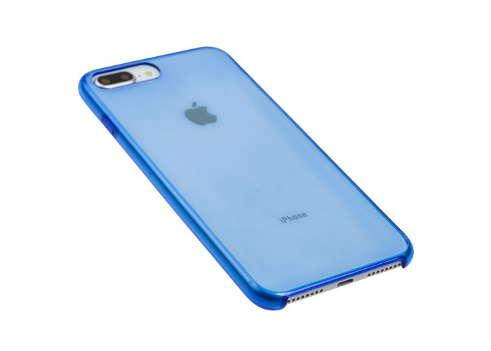 Чехол Clear case для iPhone 7 Plus / 8 Plus синий