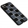 Чехол Cococ для iPhone 7 / 8 матовое покрытие квадрат черный