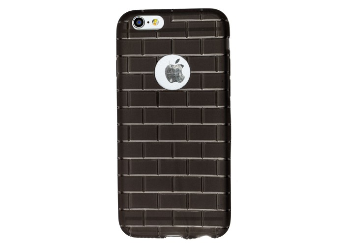 Чехол Cube для iPhone 6 отверстие под яблоко черный