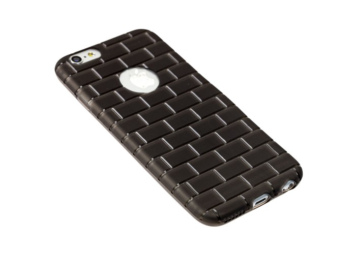 Чехол Cube для iPhone 6 отверстие под яблоко черный