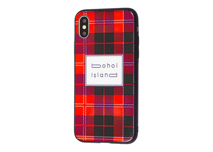 Чехол Fantasy для iPhone X / Xs Barberry красный